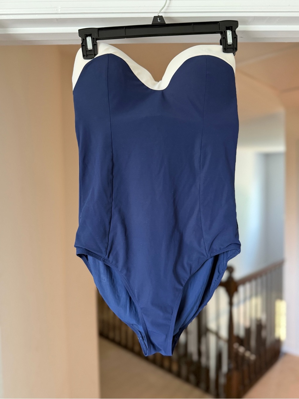 Tory Burch Bandeau One Piece L